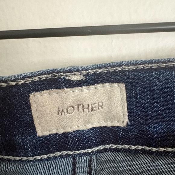 MOTHER Hustler Ankle Heirloom Stretch High Rise Blue Jeans Women’s size 28 NWOT - Picture 3 of 14